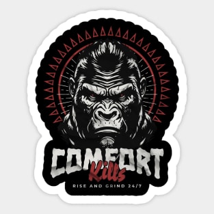 Comfort Kills Sticker